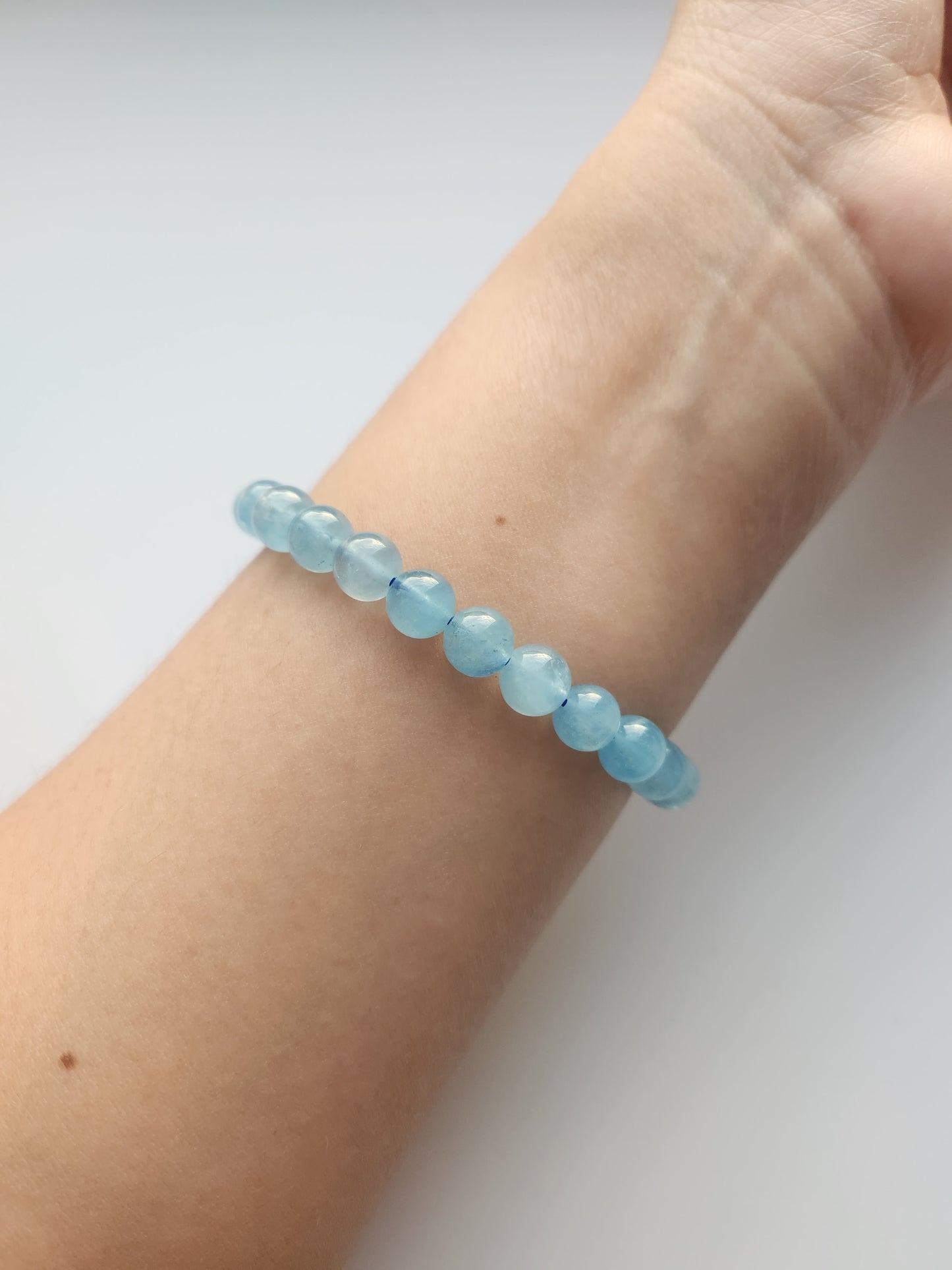Akvamarin armband