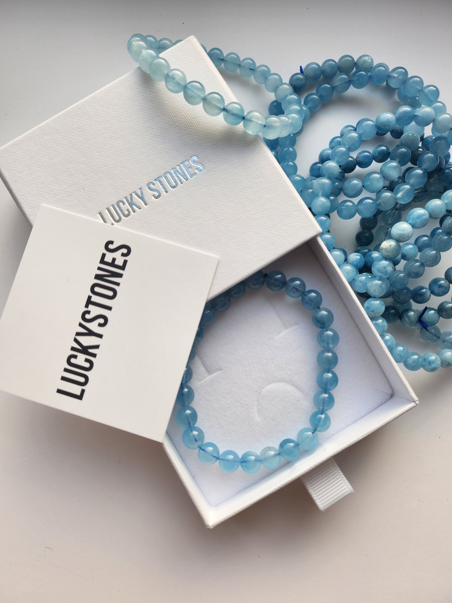 Akvamarin armband