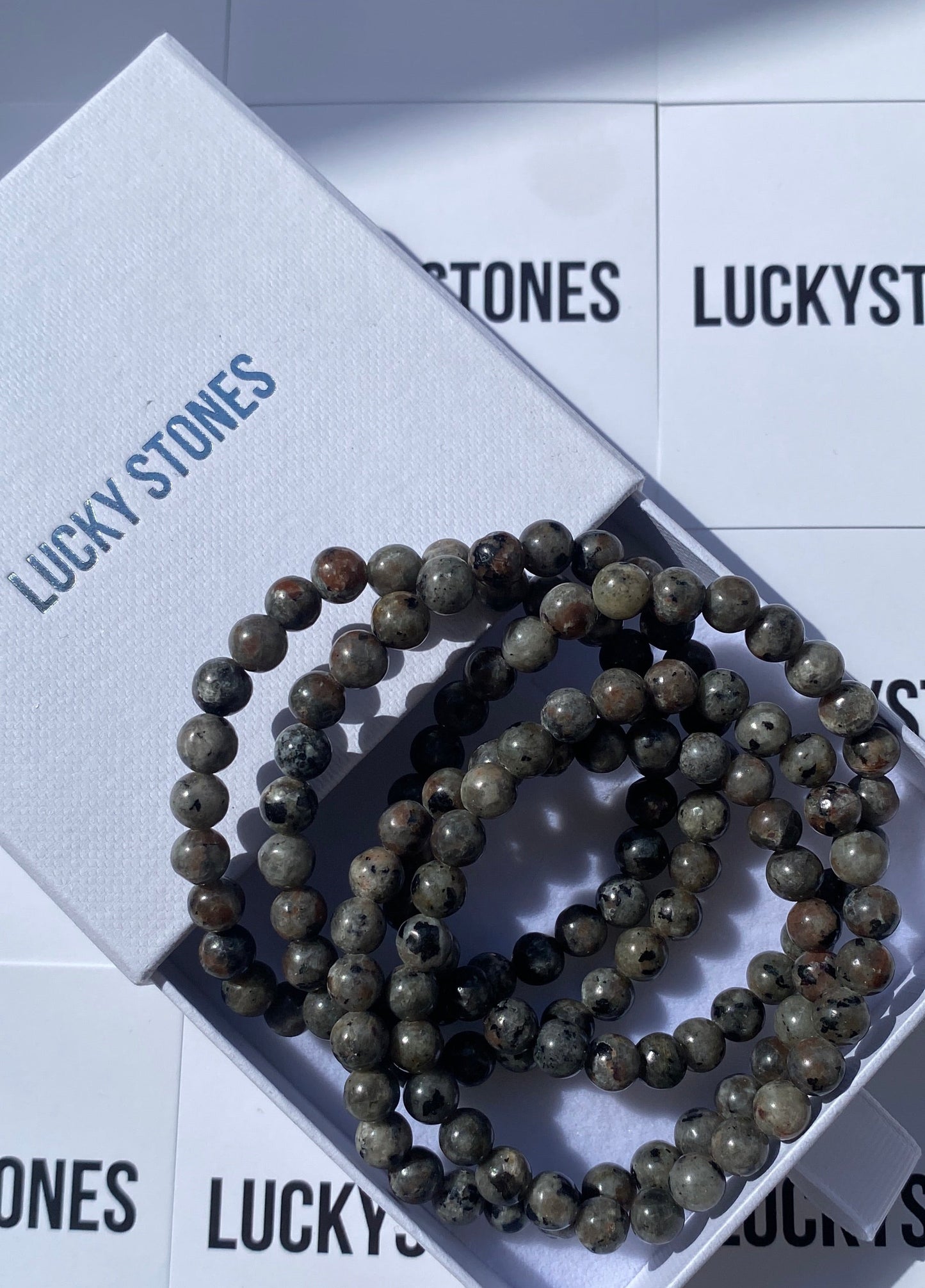 Natural Yooperlite bracelet