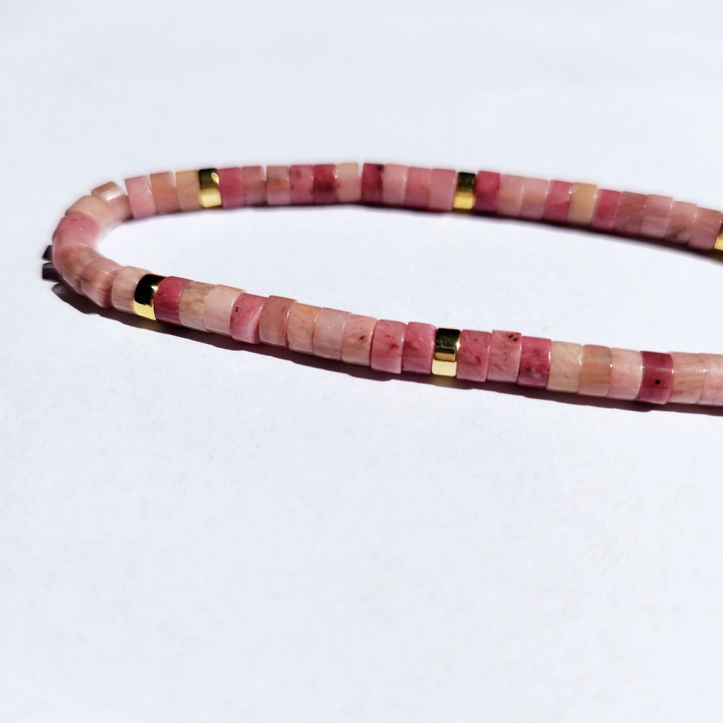 Rhodonite Adjustable Bracelet 