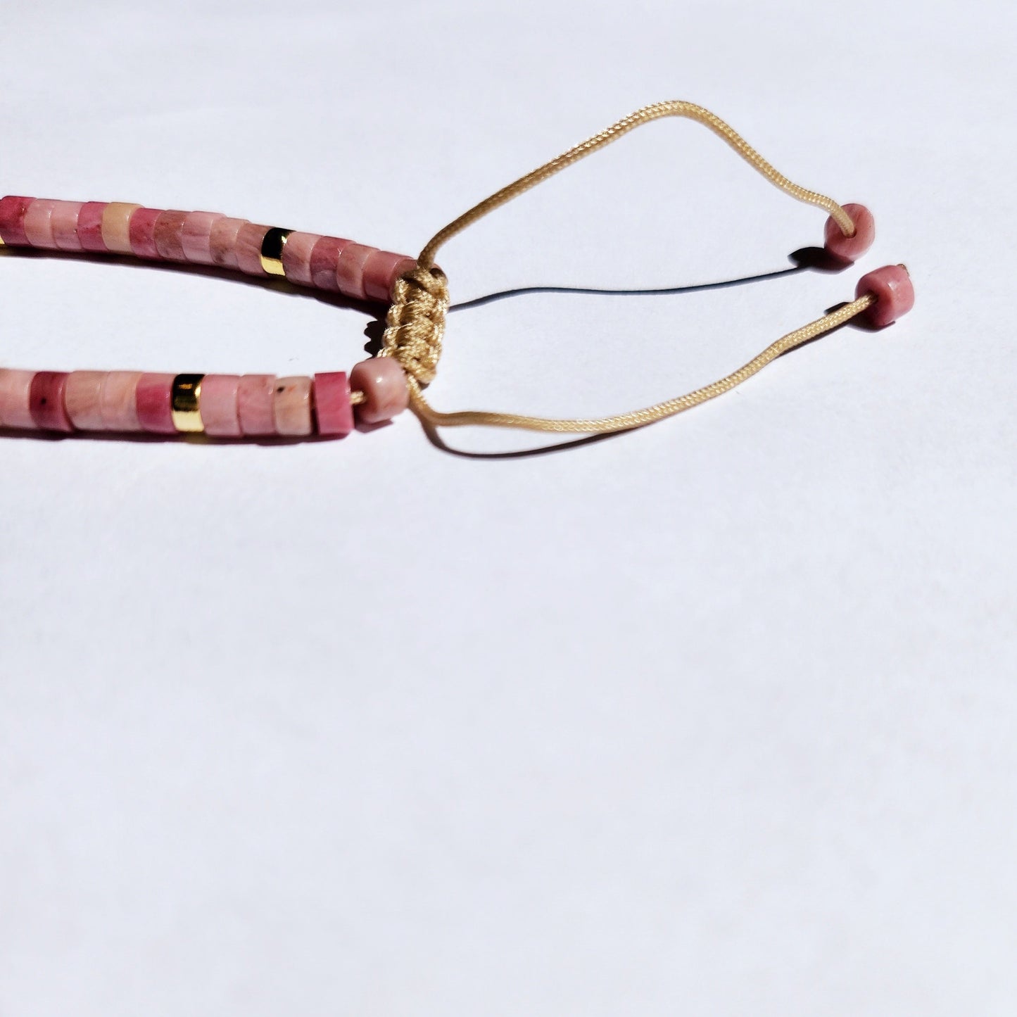 Rhodonite Adjustable Bracelet 