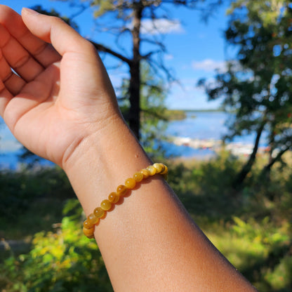 Guldigt Tigeröga Armband