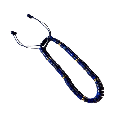 Lapis Lazuli justerbart armband
