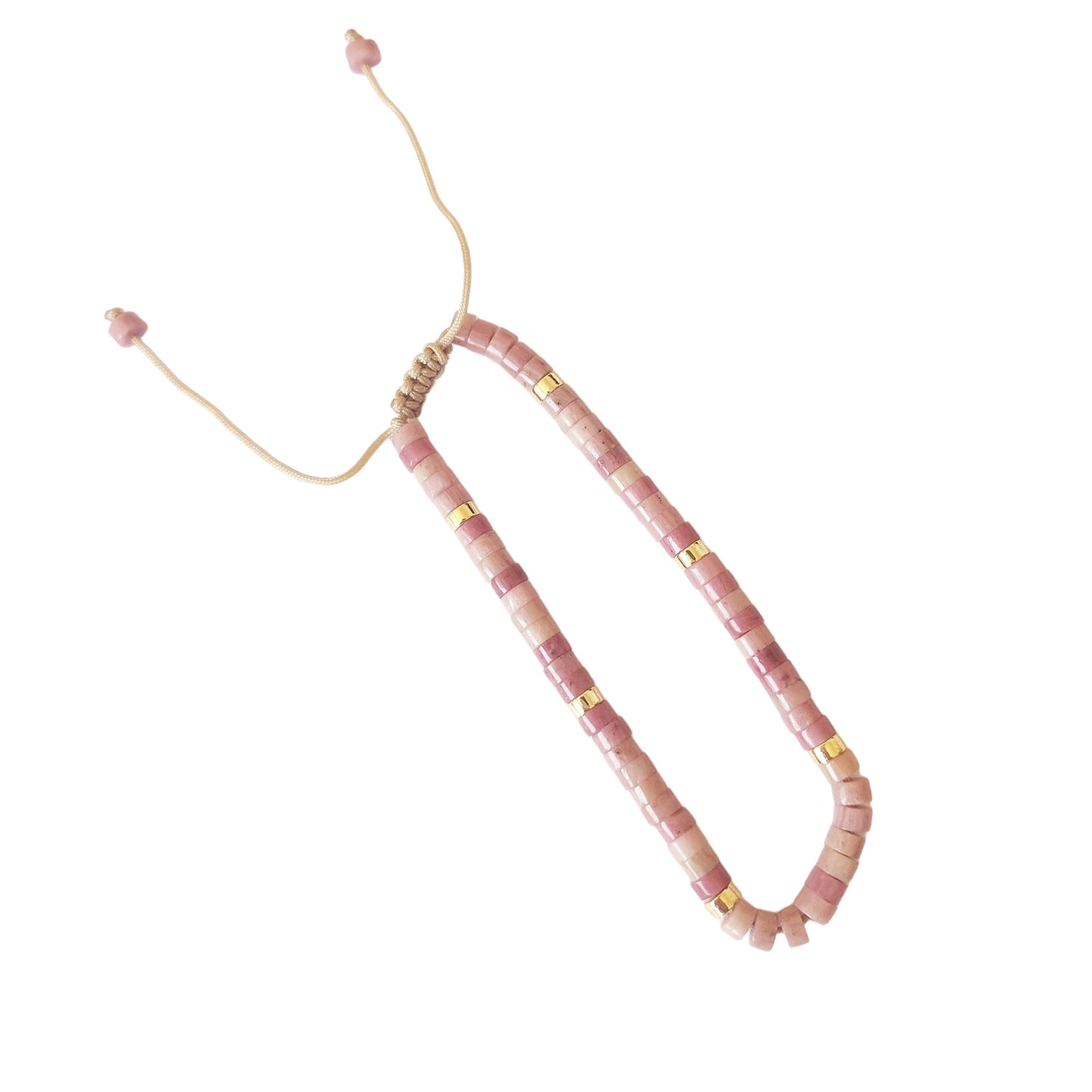 Rhodonite Adjustable Bracelet 