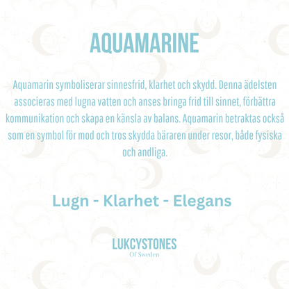 Akvamarin armband