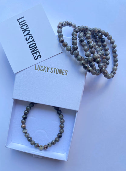 Natural Yooperlite bracelet