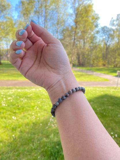 Natural Yooperlite bracelet