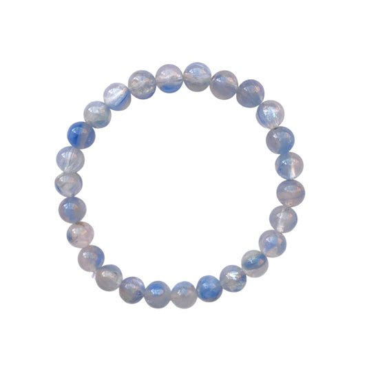 Naturlig Feather Kyanit armband