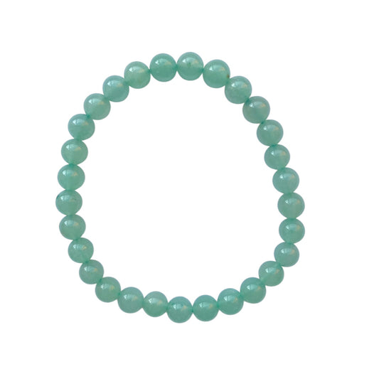 Naturligt grönt aventurin armband