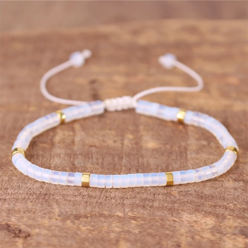 Opal justerbart armband
