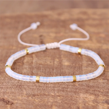 Opal justerbart armband