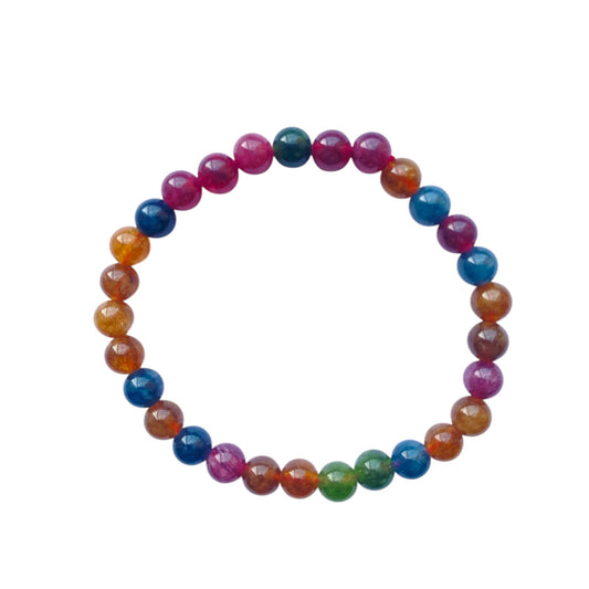 Turmalin kalcedon armband