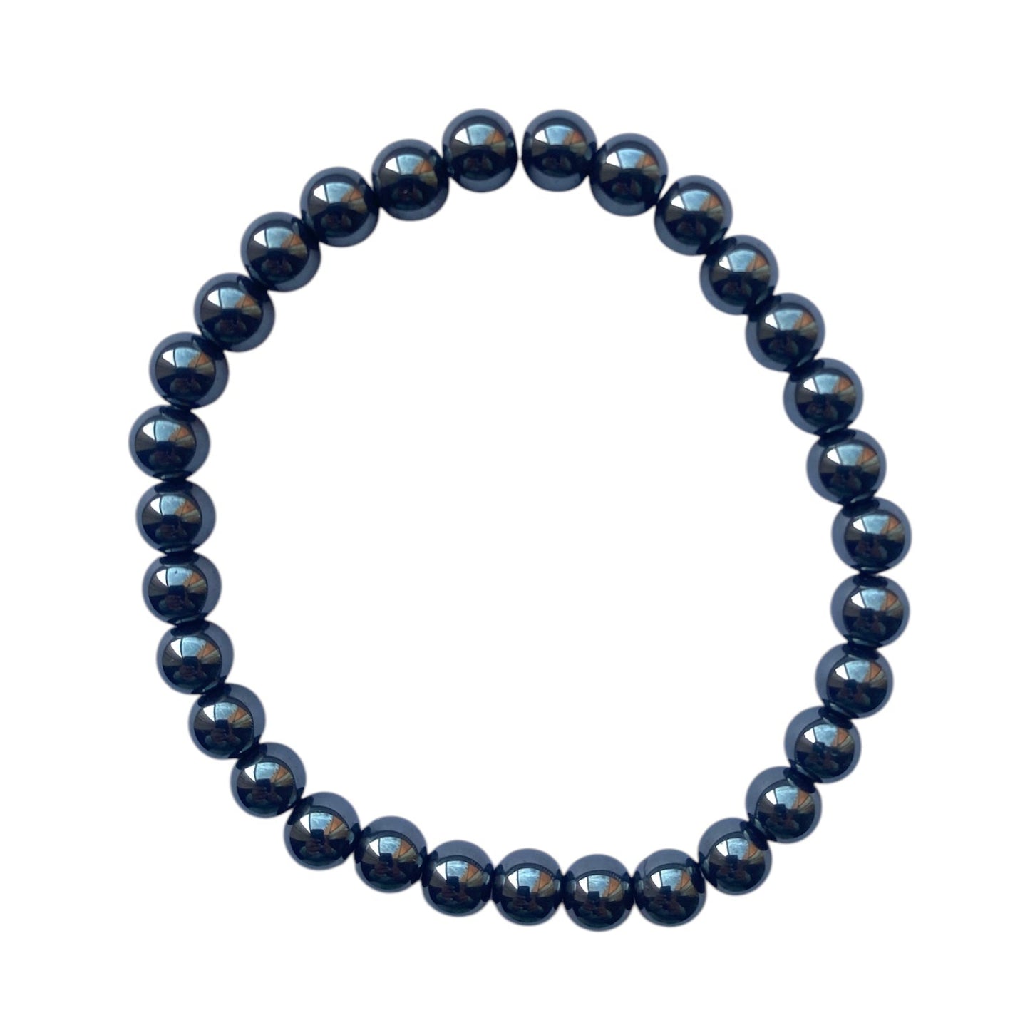 Naturlig hematitsten armband