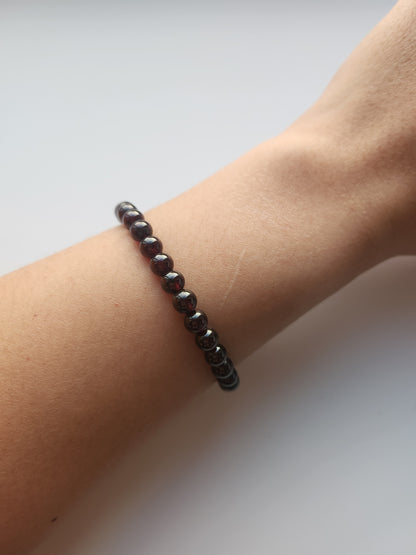 Garnet bracelet