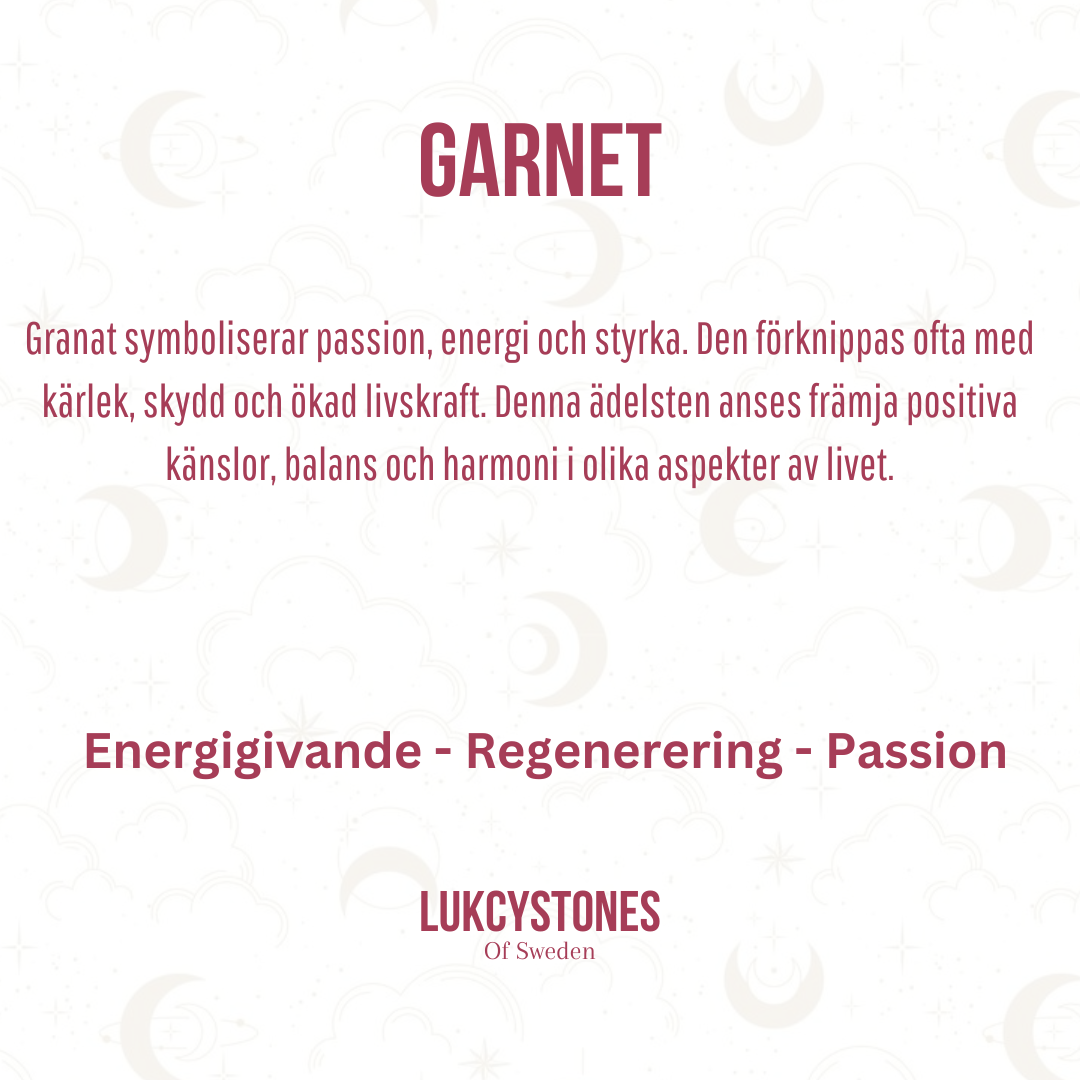 Garnet bracelet