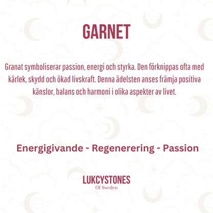 Garnet bracelet